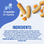 Gerber Snacks for Baby Lil Crunchies, Mild Cheddar, 1.48 Ounce (Pack of 6)