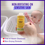 California Baby Calendula Bubble Bath | 100% Plant-Based Kids Bubble Bath | Soothing Lavender Baby Bubble Bath | Free Bubble Wand | 384 mL / 13oz