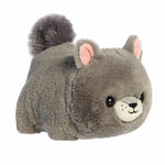 Aurora® Adorable Spudsters™ Gabby Gray Squirrel™ Stuffed Animal - Round Shape Makes for Comforting Cuddles - Perfect for Kids All Ages and Animal Loving Adults - 10.5 Inches