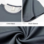 PATPAT Boys Graphic T-Shirts Size 7-8 Years Dark Grey Short Sleeve Crewneck Letter Print Tees Little Boy Casual Hippies Clothes