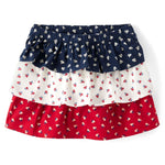 Gymboree,Girls,and Toddler Ruffle Skirts,18-24 Months,Tiered Polka Dots