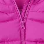 The Children's Place baby girls And Toddler Medium Weight Puffer Jacket, Wind-resistant, Water-resistant Jacket, Enchanted Pink, 18-24 Months US