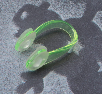 Ruwado 3 Pcs Nose Clips for Swimming Kids Cute Silicone Plastic Waterproof Clear Colorful Nose Plugs Protector for Adults Training Water Sports Outdoor Activities Pool Accessories