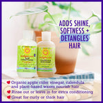 California Baby Eucalyptus Ease Hair Conditioner | 100% Plant-Based Kids Conditioner | Rinse-out or Leave in Conditioner | 251 mL / 8.5 oz