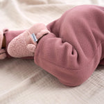 Gerber Baby Girl's 4-Pack Microfleece Pants, Pink