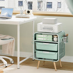 SYKIARIOL Kids Nightstand,Cute End Table with Storage Drawer,Nightstand for Girls Bedroom Furniture
