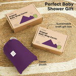 KeaBabies Baby Wrap Carrier - All in 1 Original Baby Carrier Newborn to Toddler Sling, Easy to Wear, Hands Free Bonding, Lightweight, Breathable Infant Wraps (Royal Purple)