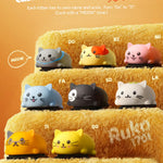 Ruko 1701 Musical Cats Piano Keyboards with Cute Meow Tone, Press Play Music Scale, Fun Music Toys for Kids, for Boys & Girls Age 3 4 5 6 7 8 9, Educational Instrument (8Pcs)