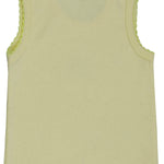 ToBeInStyle Girls' 4 Pack Ruffle Hem Tank Tops - Baby - 0-3 Months