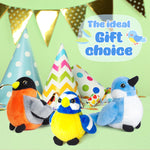 Madzee 3 Pcs Plush Birds Set, Stuffed Animal Bird Toy Gifts for Kids.Cute Stuffed Animal Bird for Creative Play