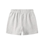 O2 BABY Organic Cotton Unisex Baby Jogger Pants, 3-Pack Pull-on Bottoms, Toddler Shorts (3-6 Months, Dark Gray/Dark Green/Grey Melange)