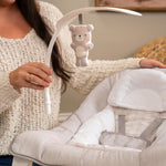 Ingenuity Keep Cozy 3-in-1 Grow with Me Vibrating Baby Bouncer Seat & Infant to Toddler Rocker, 0-30 Months Up to 40 lbs (Linden)