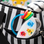 Baby Einstein Tiny Tambourine Musical Toy & Rattle, BPA Free, Take Along, Age 3 Months+