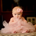 My Lello Aqua Blue Baby Tutu Short Ballet Skirt 10-Layer (Newborn - 3mo.)