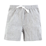 Hudson Baby Unisex Baby Shorts Bottoms 4-Pack, Anchors, 0-3 Months