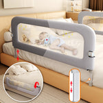 Abdtech Bed Guard Rail for Toddlers - 60 inches Lift Foldable Toddler Bed Rails for Kids - Safety Baby Bed Rail Guard with Reinforced - Great Fit for Kids Twin Double, Full Size, Queen, King Size Bed