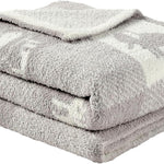 CREVENT Cozy Soft and Warm Mink Baby Blanket with Sherpa Backing, Gift Packing with Ribbon for Newborn Infant Toddler's Crib Cot Stroller (30"X40" Little Dream)