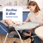 Graco Slim Snacker High Chair, Ultra Compact High Chair, Whisk