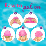 Limmys Men’s Women’s Unisex Swimming Cap - 100% Silicone Ladies Swim Caps - Premium Quality, Stretchable and Comfortable Swimming Hats - Available in Different Attractive Color (Jet Black)