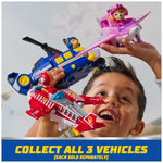 PAW Patrol: Air Rescue Chase Action Figure & Hero Helicopter Toy with Projectile Launcher & 2 Projectiles, Kids Toys for Boys & Girls Ages 3+