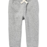 The Children's Place Baby Toddler Boys Active Fleece Jogger Pants, Smoke Gray Single, 4T