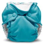 Kanga Care Lil Joey Newborn All in One AIO Cloth Diaper (2pk) Aquarius 4-12lbs