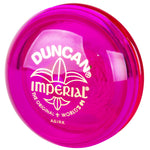 Duncan Toys Imperial Yo-Yo, Beginner Yo-Yo with String, Steel Axle and Plastic Body, Fuschia