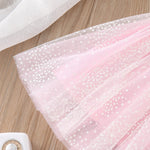 Skirts for Newborn Baby Soft Prints Tulle Dress Skirt Casual Beach Sundress Outfits (Pink, 18-24 Months)
