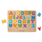Melissa & Doug Alphabet Sound Puzzle - Wooden Puzzle With Sound Effects (26 pcs)