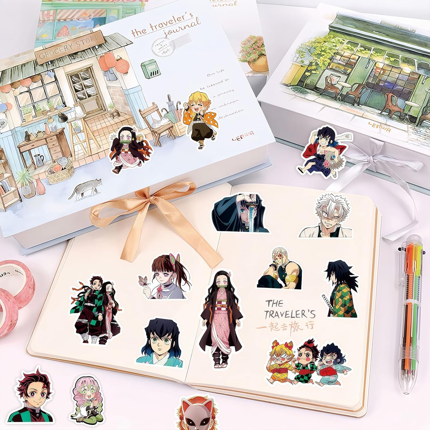 82 PCS Demon Slayer Stickers for Gifts, Waterproof Sticker for Phone, Laptop, Water Bottles, Hydro Flask, Stickers for Kids, Toddlers, Vinyl