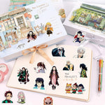 82 PCS Demon Slayer Stickers for Gifts, Waterproof Sticker for Phone, Laptop, Water Bottles, Hydro Flask, Stickers for Kids, Toddlers, Vinyl