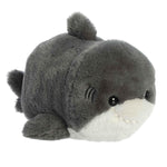 Aurora® Adorable Spudsters™ Sebastian Shark™ Stuffed Animal - Round Shape Makes for Comforting Cuddles - Perfect for Kids All Ages and Animal Loving Adults - Gray 12 Inches