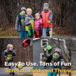 nutty toys Parachute Toys for Kids - Tangle Free Outdoor Flying Parachute Men, Top Indoor & Outside for 3 4 5 6 7 8 9 10 11 12 Year Old, Best Easter Basket Stuffers Idea 2026, Unique Boy & Girl Gifts