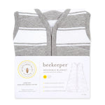 Burt's Bees Baby Beekeeper Wearable Blanket Winter, Organic Cotton Swaddle 0.5 or 1.5 TOG, Baby Infant Wearable Blanket & Essentials Shower Gift