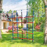 MONT PLEASANT Climbing Net for Kids Outdoor, Climbing Cargo Net, Playground Accessories, Ninja Net Climbing Swingset for Jungle Gyms Playground Obstacle Course Training for Outdoor