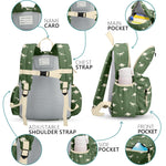 Corduroy Toddler Backpack for Boys 2-5: Kids Preschool Backpacks for Girls -13.5" H Fit Folder