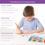 Melissa & Doug Drawing Paper Pad (9 x 12 inches) - 50 Sheets, 3-Pack - FSC Certified