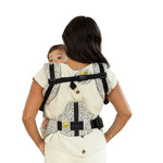 LÍLLÉbaby Complete All Seasons Ergonomic 6-in-1 Baby Carrier Newborn to Toddler - with Lumbar Support - for Children 7-45 Pounds - 360 Degree Baby Wearing - Inward & Outward Facing - Salt and Pepper