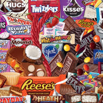 Buffalo Games - Hershey - Hershey Deluxe Collage - Large Piece Jigsaw Puzzle for Adults - Challenging Puzzle Perfect for Game Nights - Finished Size is 21.25 x 15.00