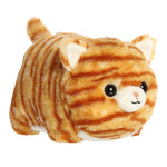 Aurora® Adorable Spudsters™ Taco Orange Tabby™ Stuffed Animal - Round Shape Makes for Comforting Cuddles - Perfect for Kids All Ages and Animal Loving Adults - 10 Inches