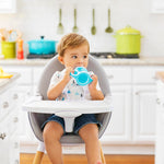 Munchkin® Gentle™ Transition Sippy Trainer Cup, 4 Ounce, 2 Pack, Blue