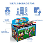 Delta Children Deluxe Toy Box, Disney Mickey Mouse