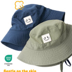 FURTALK Baby Sun Hat Smile Face Toddler Boys Girls Bucket Hat 0-5 Years Kids UPF 50+ Sun Protection Summer Hats
