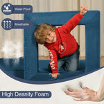 Edbuosy 22Pcs Modular Kids Play Couch - Kids Couch for Playroom Bedroom Living Rooms Toddler Sofa for Inspiring Child Creativity，Children Convertible Foam Sofa