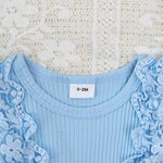 Baby Girl Clothes Newborn Romper Dress Infant Lace Ruffle Sleeveless Summer Outfits with Headband 0-12 Months