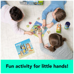 Spin Master Games, Bluey Puzzles 2-Pack, 36 Pieces, Kids Puzzles, Bluey Toys, Preschool Puzzles, for Ages 3 & Up