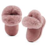 MK MATT KEELY Toddler Snow Boots for Infant Boys Girls Winter Warm Lining Boots Baby Soft Sole Anti-Slip Walking Shoes Cold Weather Outdoor Faux Fur Booties