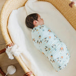 Copper Pearl, Rocketeer Bamboo Swaddle