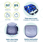 Wildkin Kids ECO rPET Insulated Lunch Box – Keeps Food Hot or Cold, Easy-Clean Lining, Mesh Pockets & BPA-Free – Boys & Girls, Ideal for School, Travel & Daycare – Out of This World