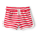 Carter's Boy 2-Piece Short Set, Red Stripes, 3M